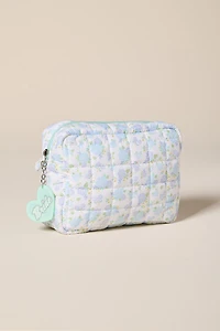 Floral Bride Makeup Bag