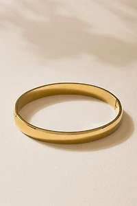 Dora Stainless Steel Solid Hinge Bracelet