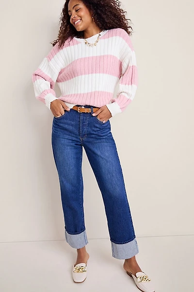 Anna Cuffed Crop Jeans