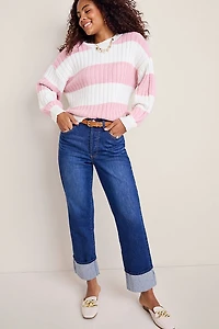 Anna Cuffed Crop Jeans