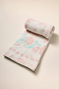 Rose Print Soft Blanket