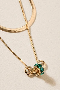 Gina Layered Snake Chain Necklace