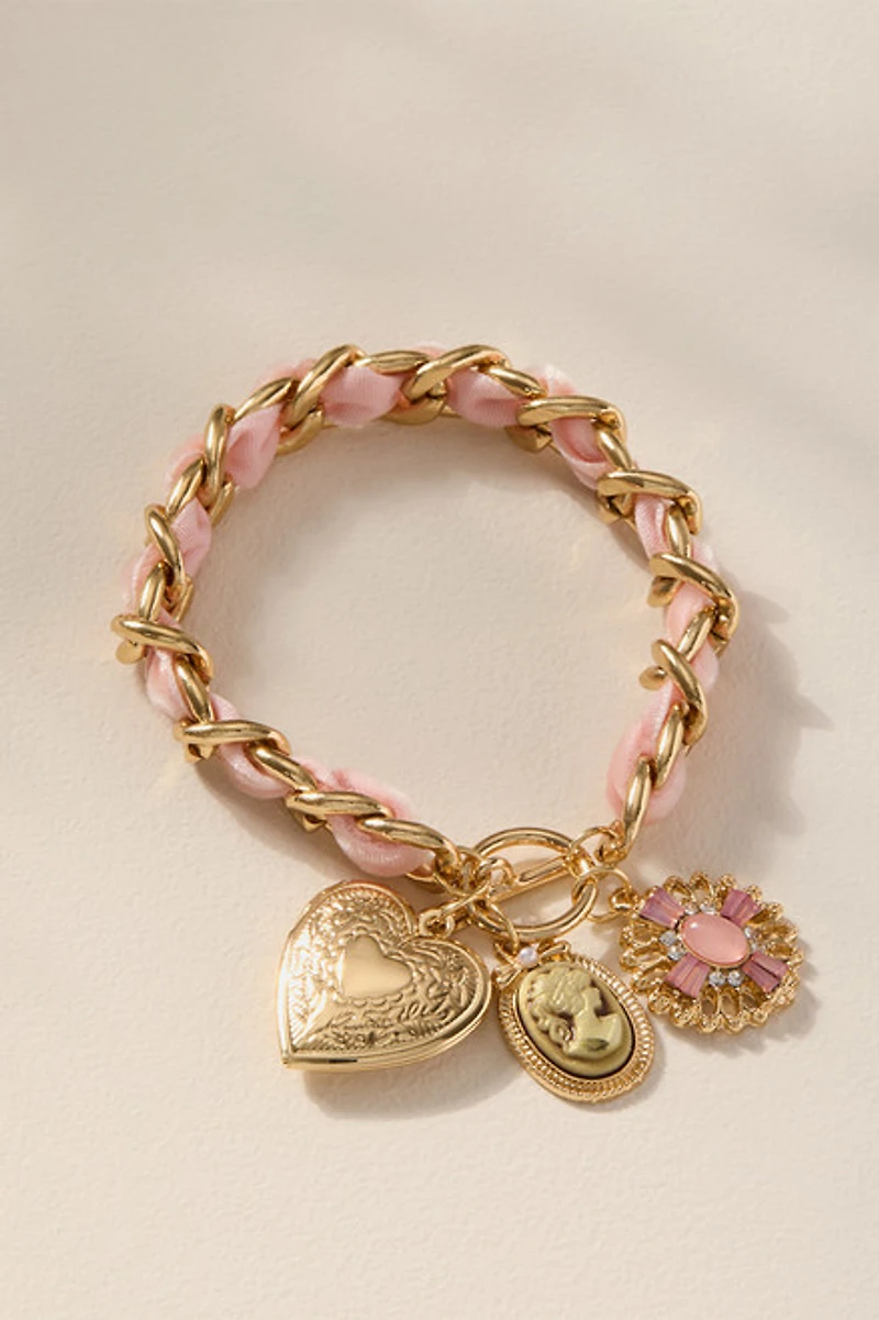 Stacy Velvet Chain Bracelet