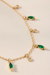 Stella Crystal Station Chain Necklace