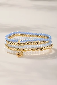 Mia Glass Beaded Bracelet Set