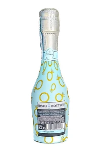 Beau Bottles Blue Engagement Ring Mini La Marca Edition Bottle Wrap