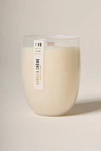 DW Home Vanilla Creme Candle Jar 15oz