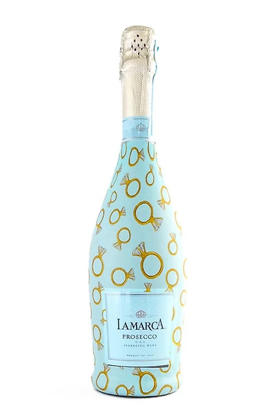 Beau Bottles Blue Engagement Ring La Marca Edition Bottle Wrap