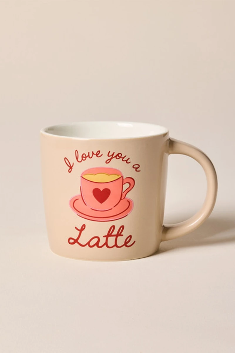 I Love You A Latte Coffee Mug