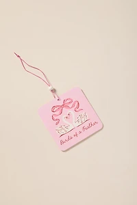 Birds Of A Feather Swan Air Freshener