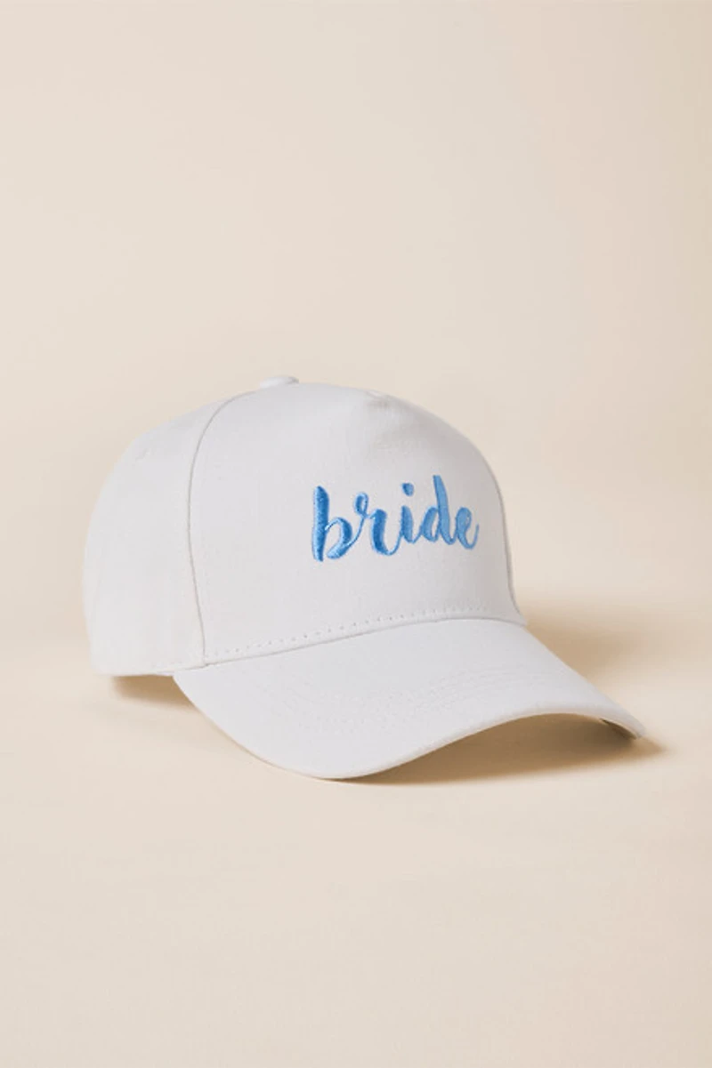 Bride Embroidered Baseball Hat