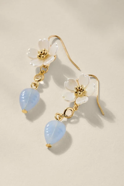 Kathy Acrylic Flower Drop Earrings