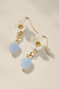 Kathy Acrylic Flower Drop Earrings