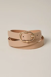 Betty Tan Vegan Leather Belt