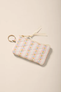 Brenda Floral Quilted Card Case