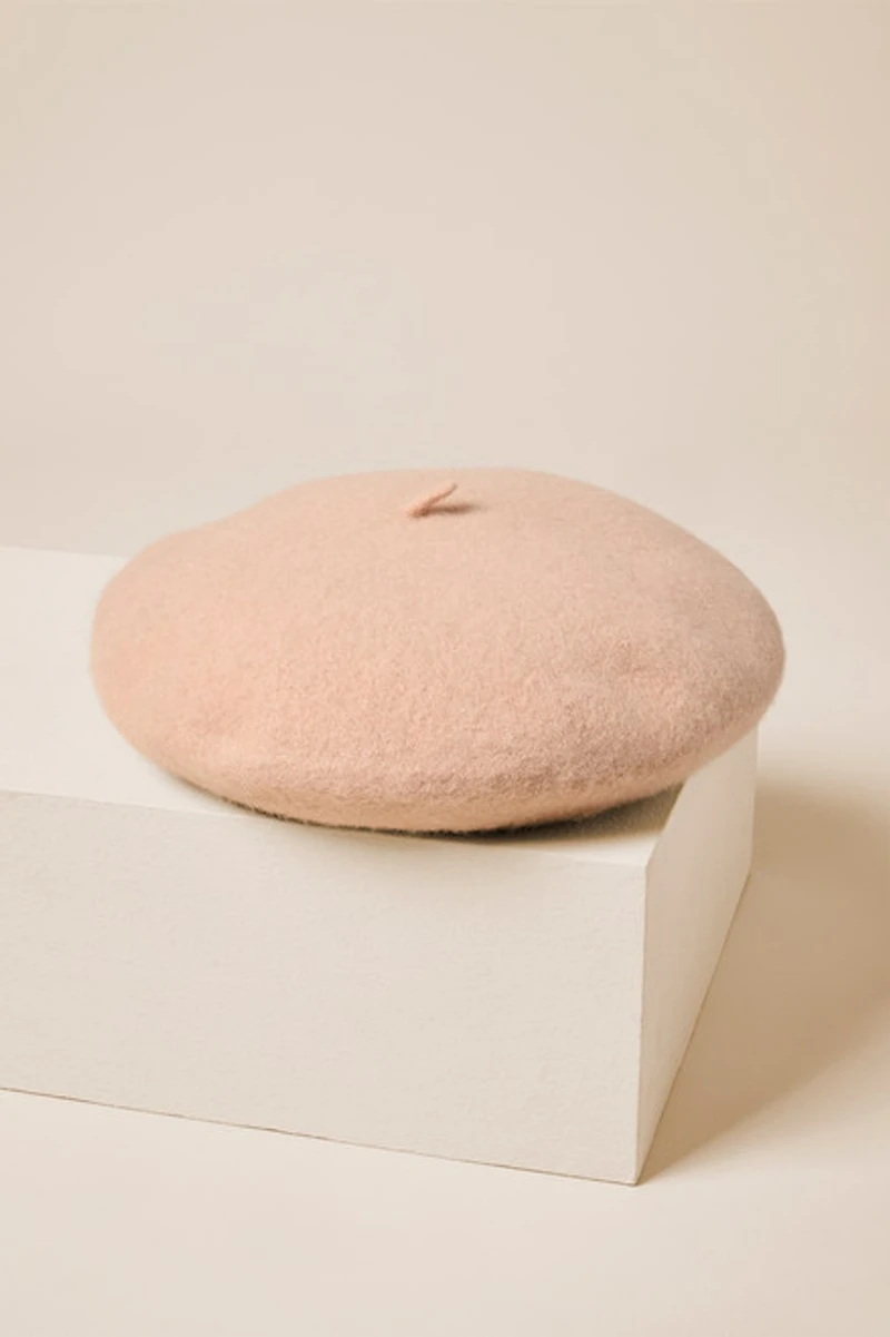 Diana Bow Felt Beret