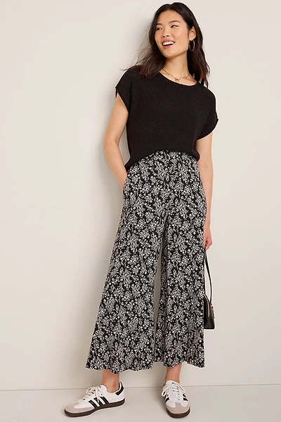 Mona Floral Wide Leg Pants