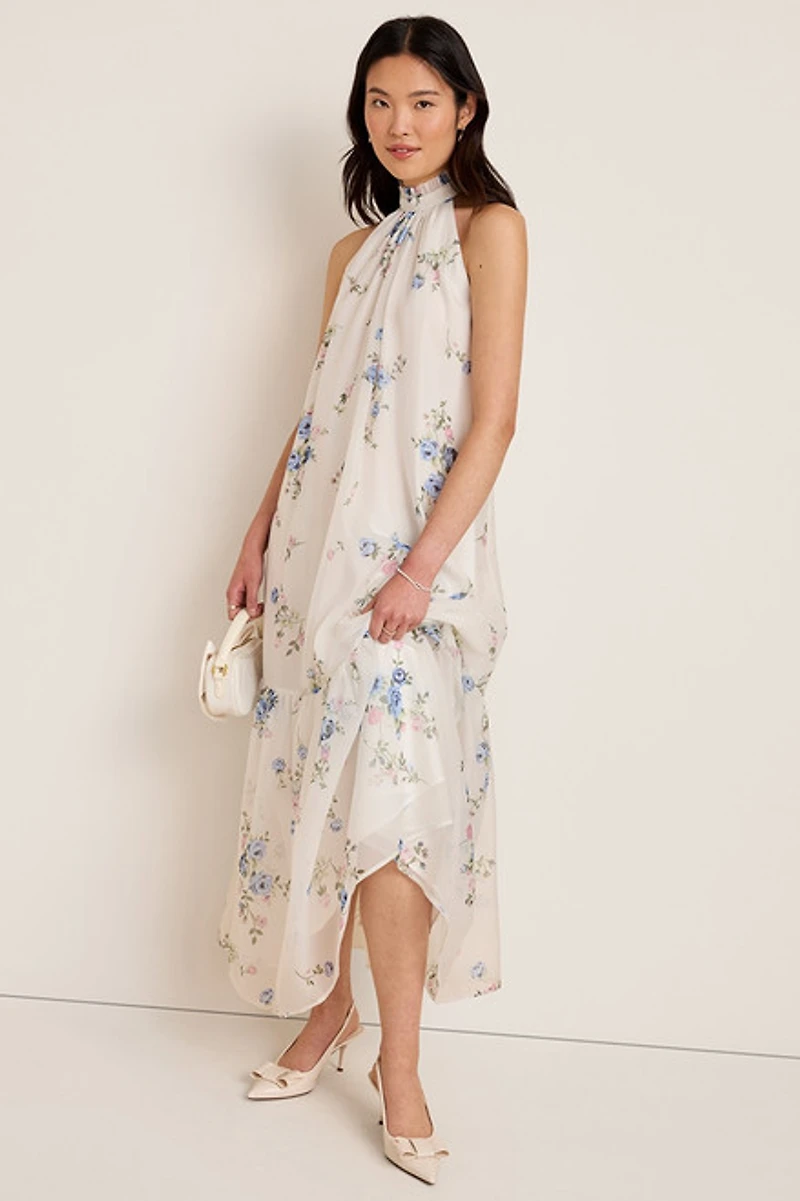 Willow Halter Maxi Dress