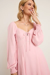 Betty Long Sleeve Mini Dress