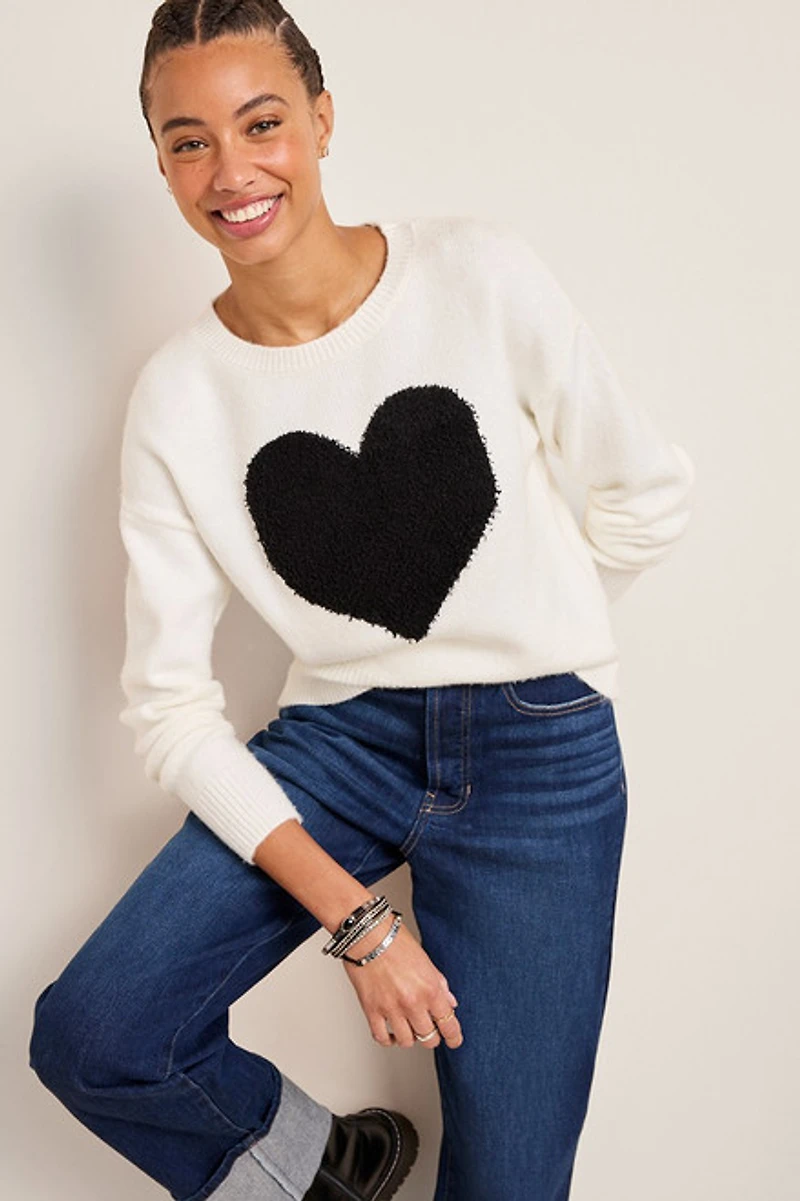 Emma Heart Sweater