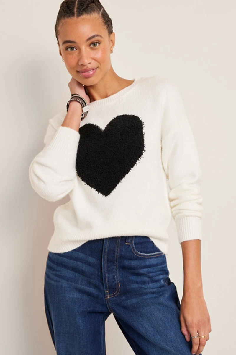Emma Heart Sweater