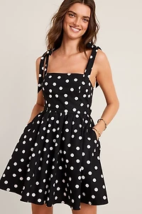 Lynn Polka Dot Mini Dress