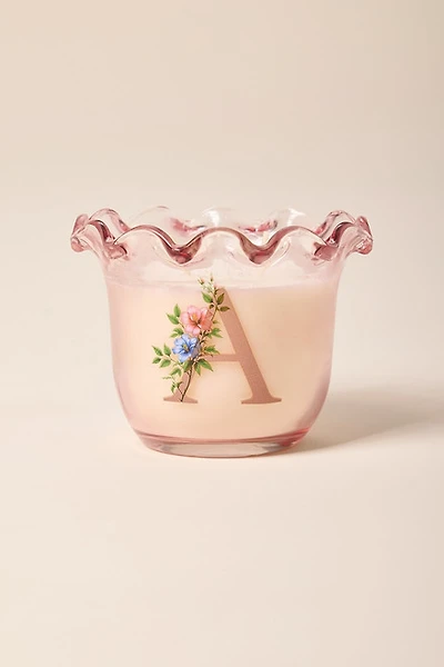 Initial Magnolia Bloom Scented Candle Jar 10oz