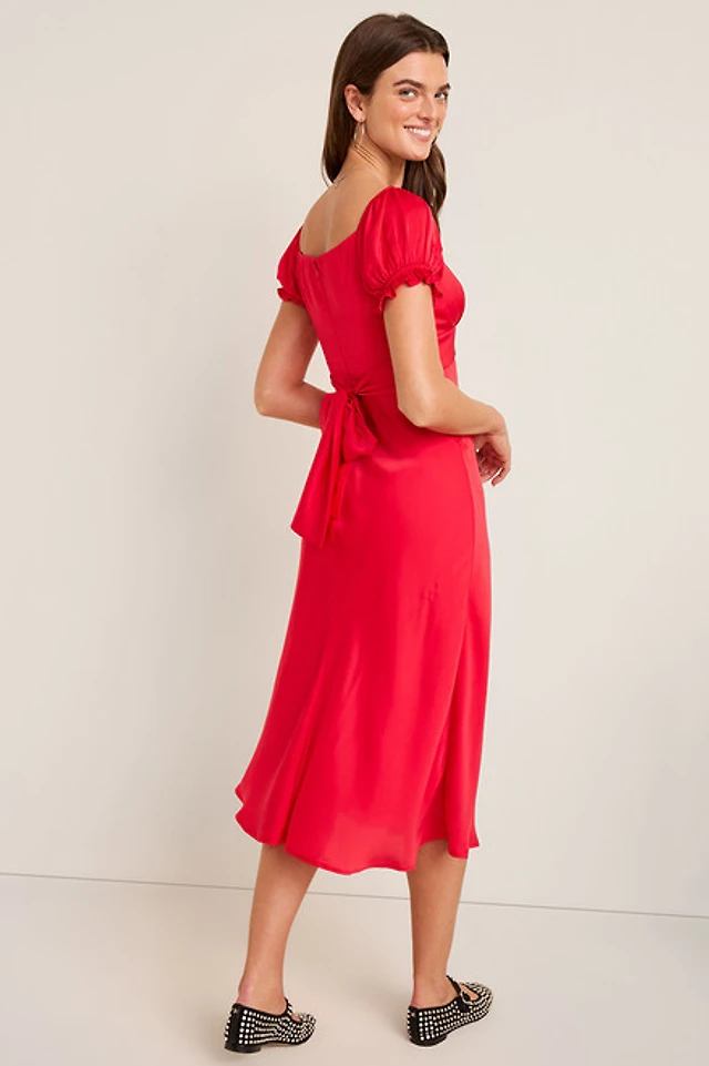black short linen dress Short Linen Dress – No Emotions main image 1
