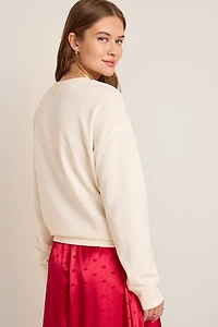 Martini Graphic Crewneck Sweatshirt