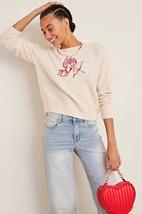 Cupid Crew Neck Sweater