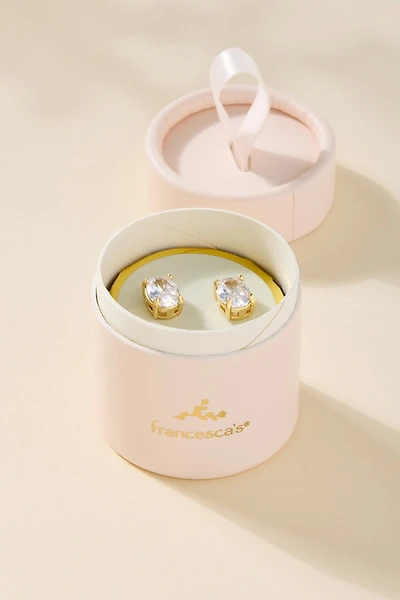 Mona Crystal CZ Stud Earring Gift Box