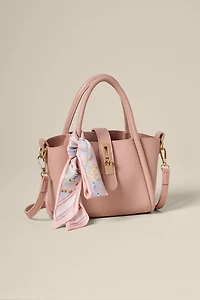 Jen Mini Turnlock Bucket Satchel