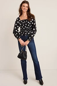 Darcy Polka Dot Blouse