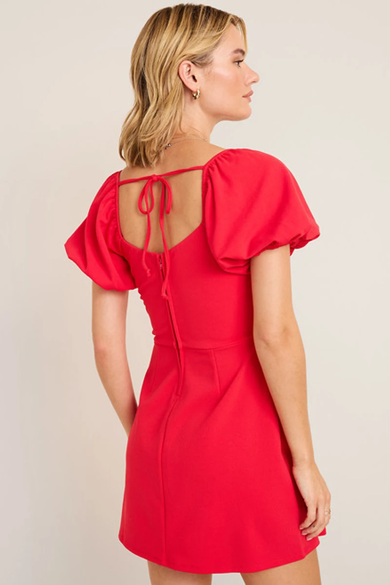 Dorothy Puff Sleeve Mini Dress