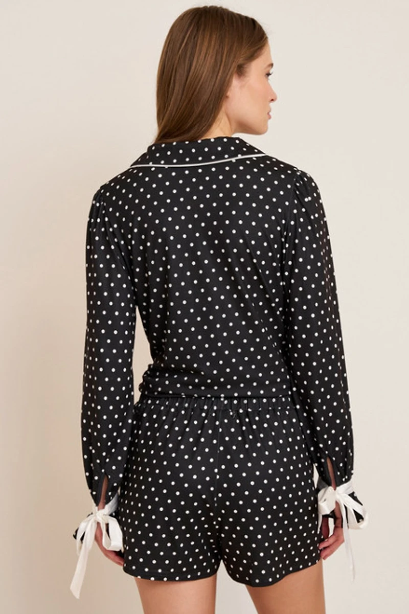 Tracey Polka Dot PJ Set