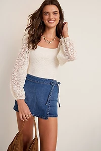 Claudia Floral Lace Bodysuit