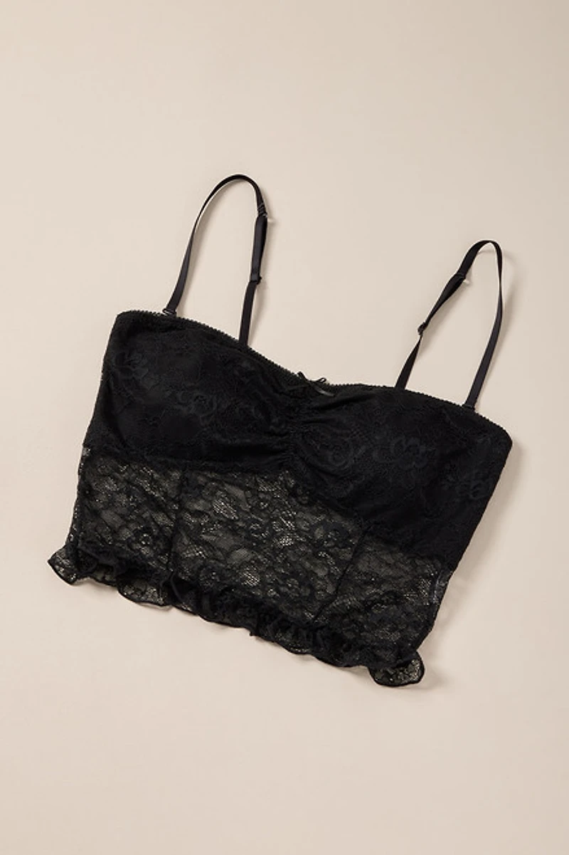 Lora Floral Lace Cami Bralette