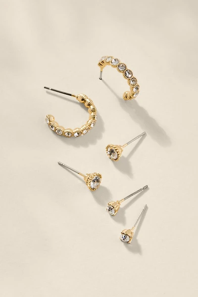 Angie Pave Earring Set