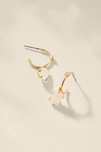 Kristy Resin Heart Mini Drop Earrings