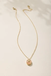 Love Rose Quartz Cross Pendant Necklace