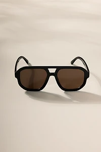 Kathy Chunky Aviator Sunglasses