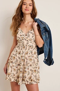 Maxine Floral Tiered Mini Dress