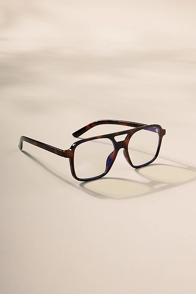 Mary Aviator Blue Light Glasses