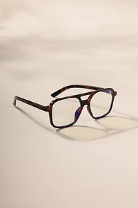 Mary Aviator Blue Light Glasses