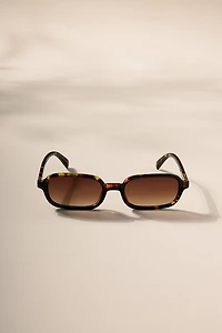 Carol Slim Rectangle Sunglasses