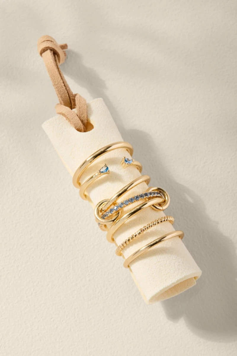 Suzy Interlocked Ring Set