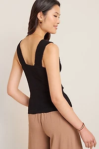 Iva Textured Wide Strap Cami