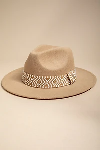 Wendy Woven Band Panama Hat