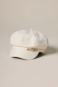 Kelly Tweed Buckle Cabbie Hat