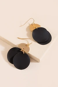 Andy Circle Drop Earrings